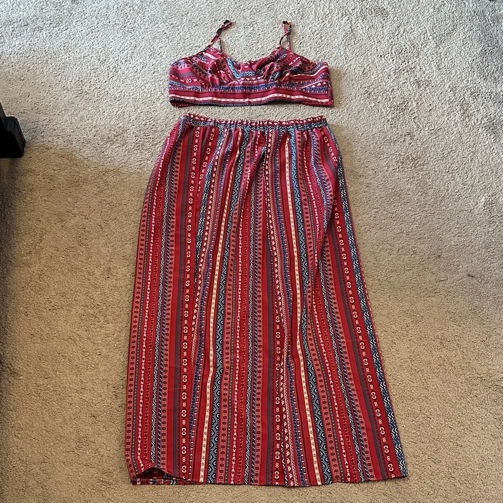 Two-Piece Maxi Set - Picture 1 of 6